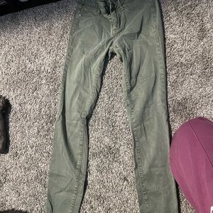 green jessica simpson jeggings